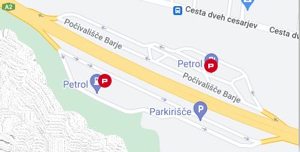 Prenova bencinskih servisov ob ljubljanski južni obvoznici, A1