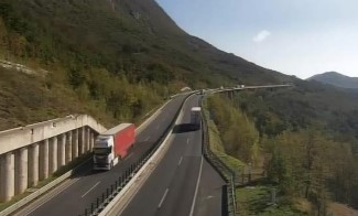 Roadworks on the H4 Razdrto - Ajdovscina