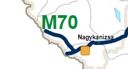 M70 - Madžarska, zapora odseka 17. - 19. 11.