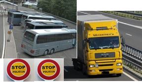 Rezultati preventivne akcije Trucks & Bus - 6.148 voznikov - 785 kršitev. "Vozite spočiti!"