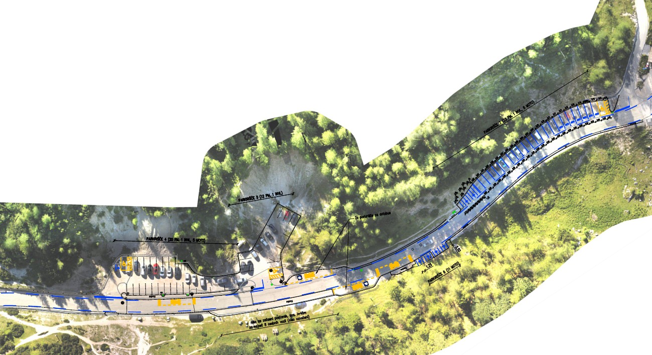 Parkiranje na vrhu prelaza Vršič s 1. septembrom 2026